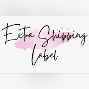 Extra Shipping Label